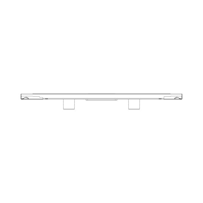 BEDIENBLENDE,MATTSCHWARZ,60CM,