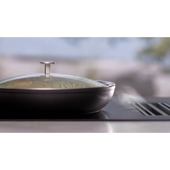 Couvercle en verre multifonctionnel de 28 cm pour poêle et WOK Easy2Clean