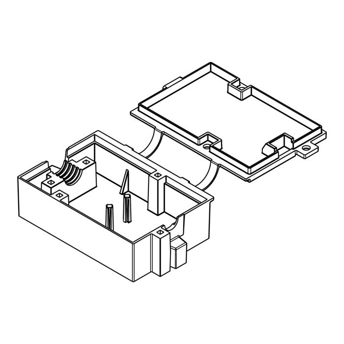 terminal box, 25,5x41,8x64
