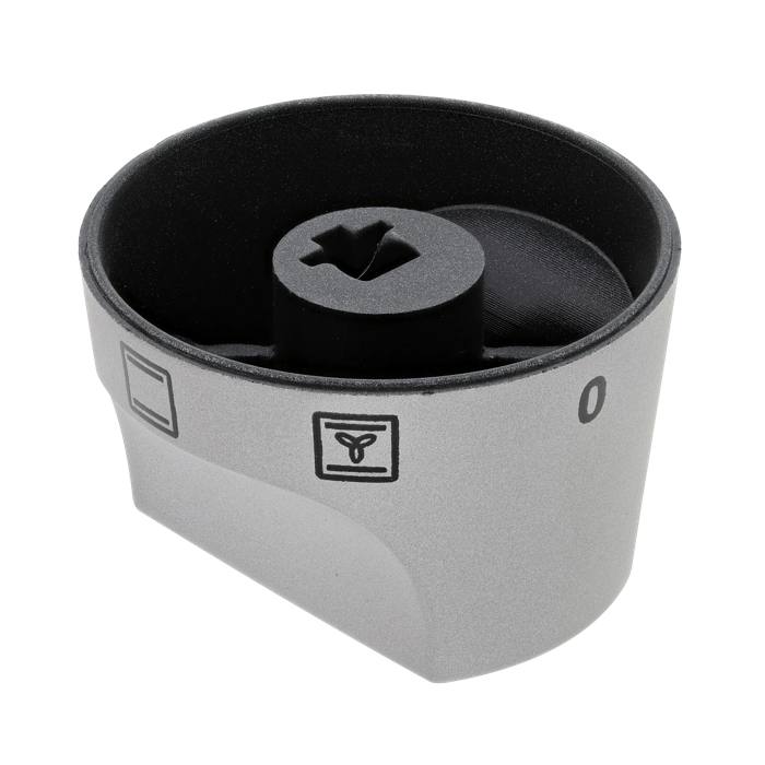 KNEBEL,FUNKTIONEN,INOX,7+0