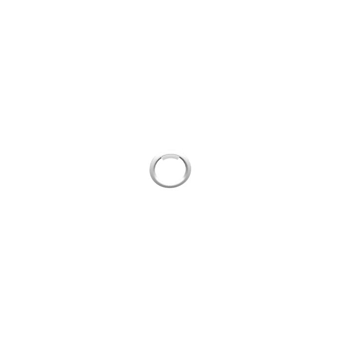 door frame, front, white, Ø490mm