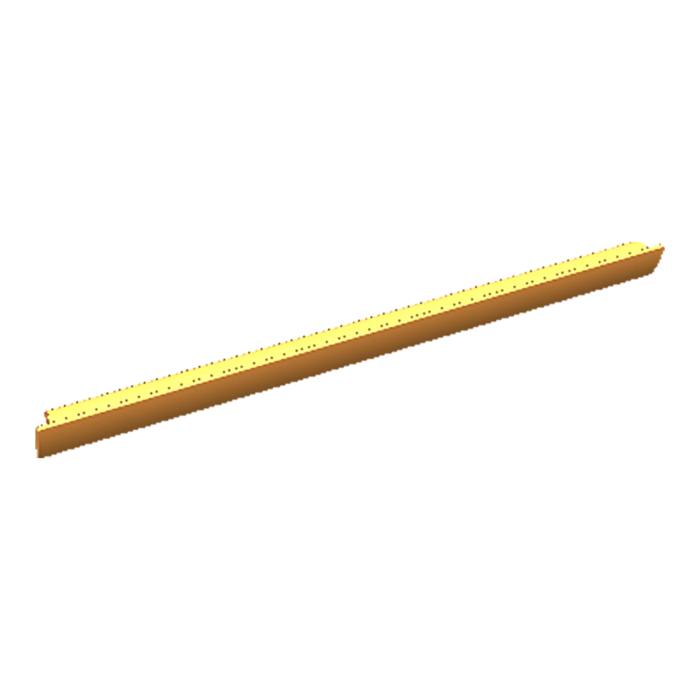 dörrhandtag, vit, 331mm/283mm