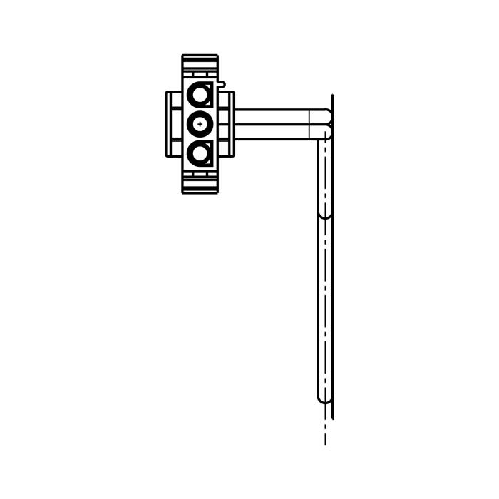 élément chauffant, canalisation, air