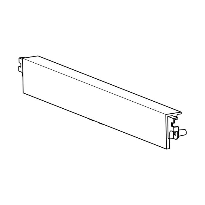 top cover, front, neutral, white,440mm