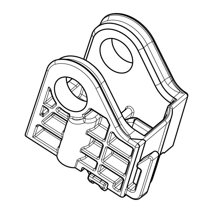 bracket, shock absorber,