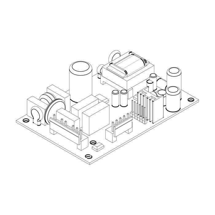 PCB, power supply