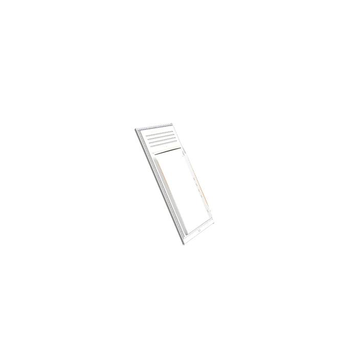 Witte koelkastdeur - 538x1144mm