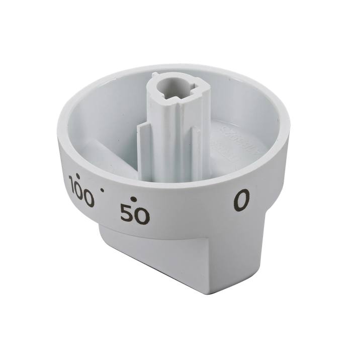 knob, thermostat, white
