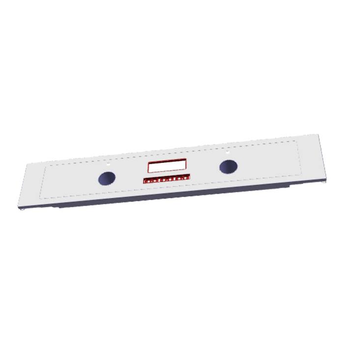 control panel, white