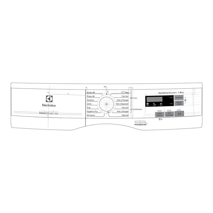 control panel,white,Electrolux,EN