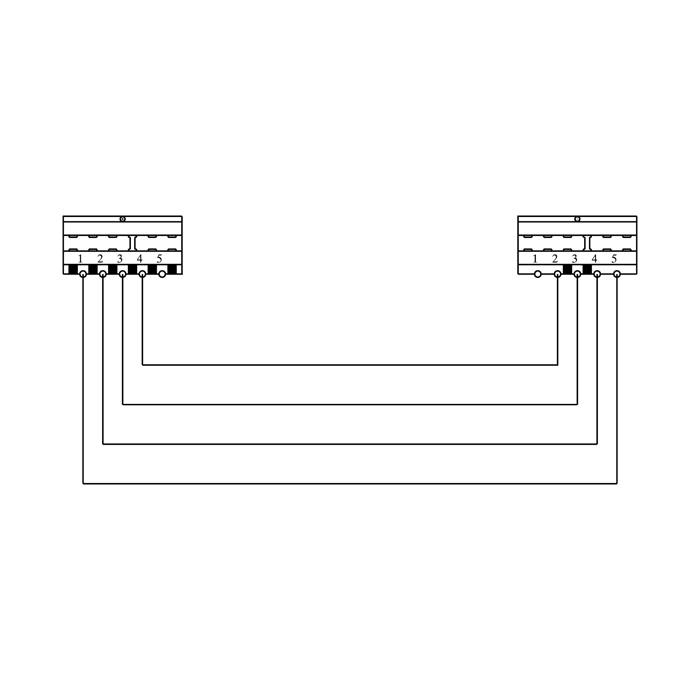 cablaggio,scheda elettronica,controllo motore,J18 <-> J6, 2310mm