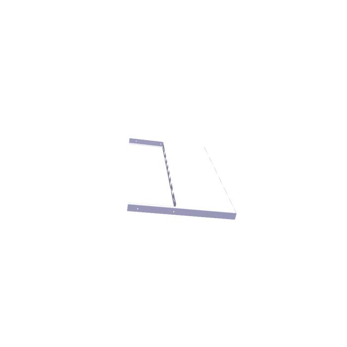 extension piece, black, 458,7x276,5x32,2