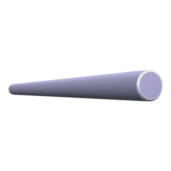 door handle, inox, 380mm