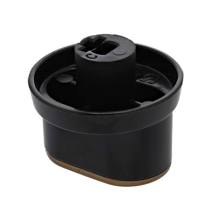 knob, gas, black,