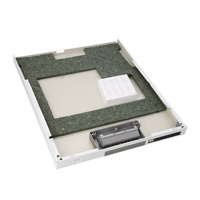 luckans ytterpanel, vit, Husqvarna