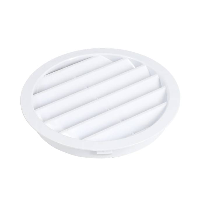 exhaust duct, grill grid, outer, White