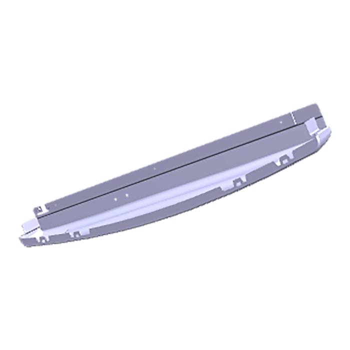 baffle, white