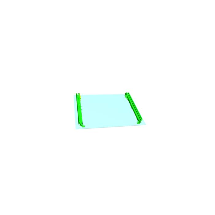 Monteringssats till glaslucka - 596x466mm