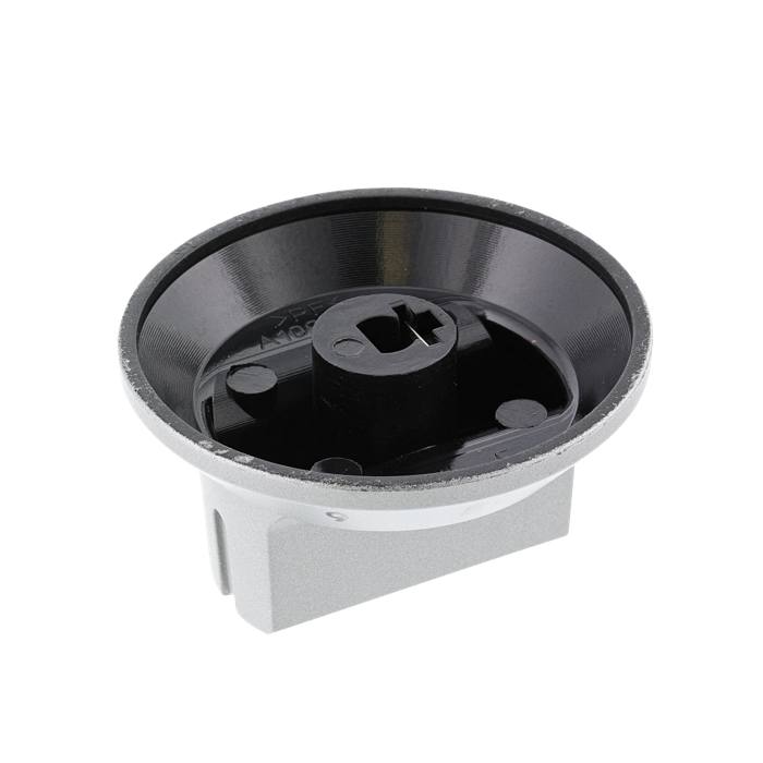 knob, energy regulator, inox, 9-0