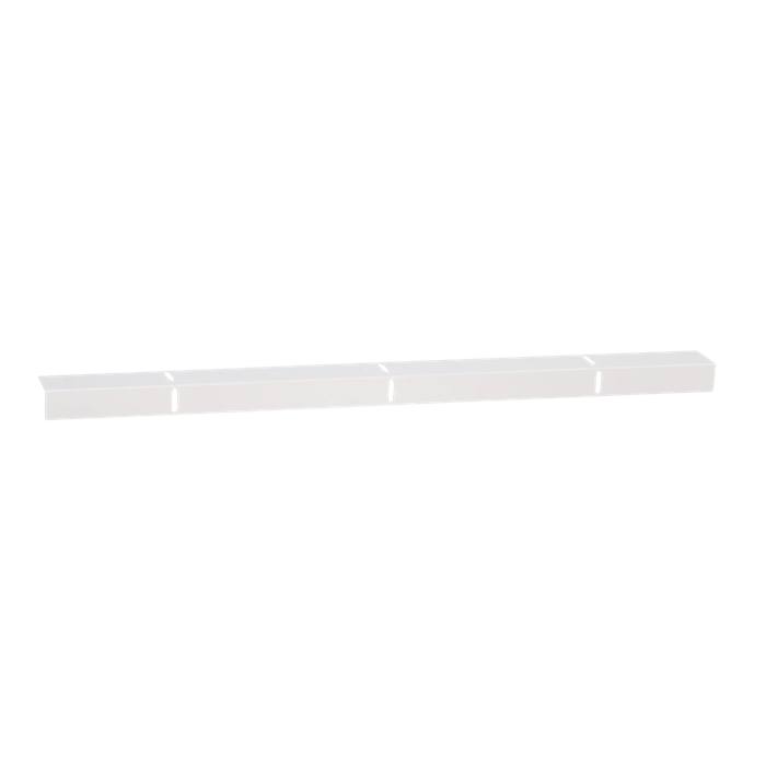 spacer, lower, white, metal 548x40x24