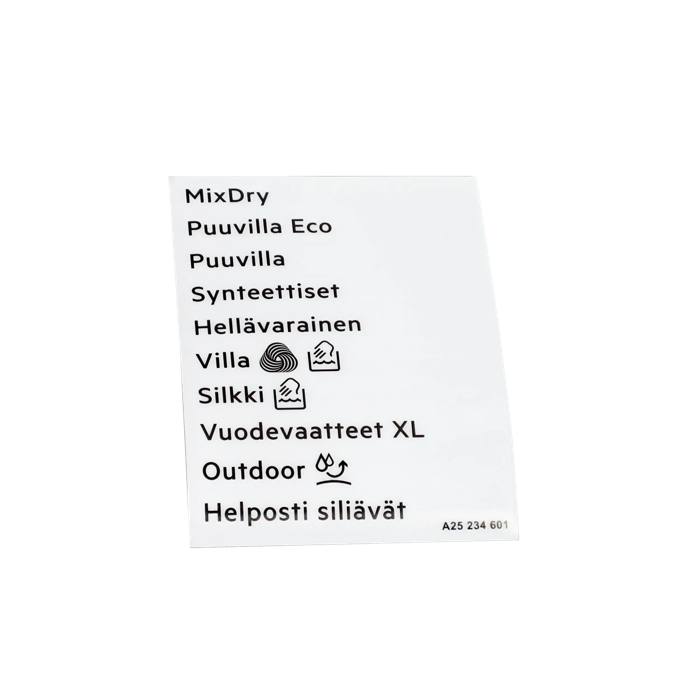 skylt program-, lim