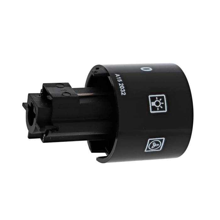 knob, function, black, 6+0