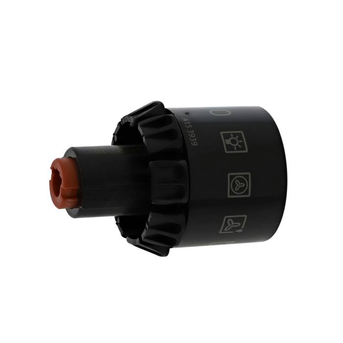 knob, function, black, 9+0