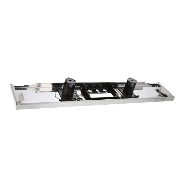 BEDIENBLENDE,INOX,60CM,2K,HEXA