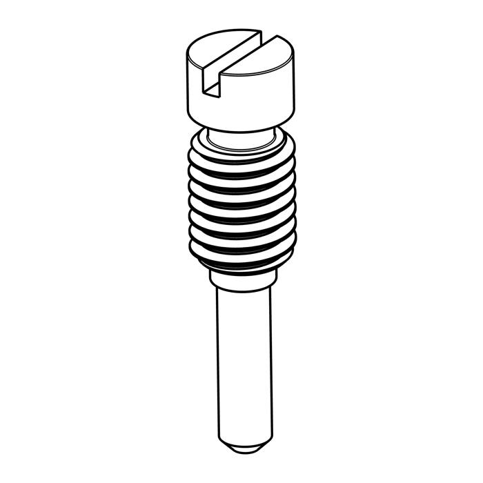 SCHARNIERSTIFT GESCHRAUBT 4X18
