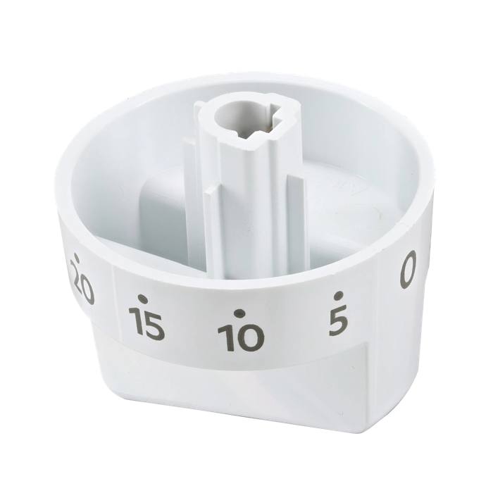 knob, timer, white
