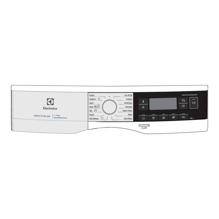 control panel, white, Electrolux