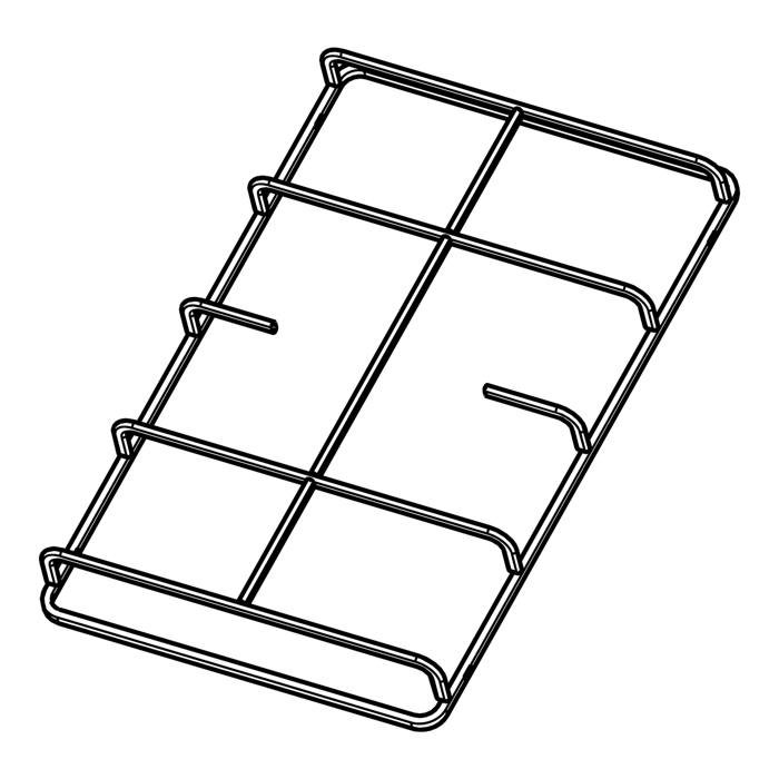 grid, pan support,