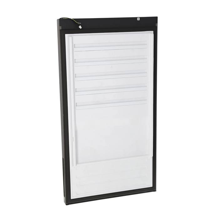 refrigerator door, assembly, black, ,1116x595