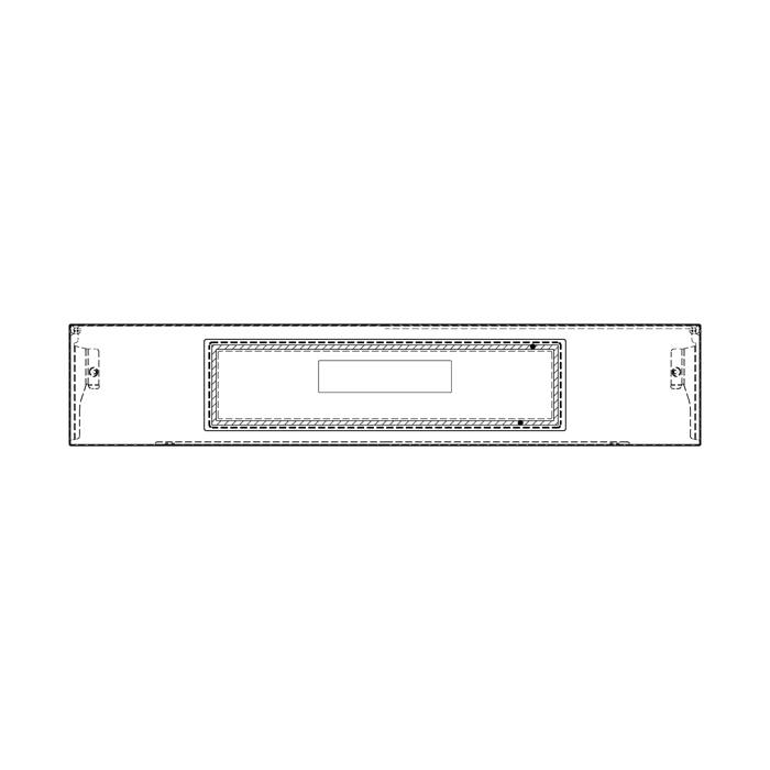 Bandeau,inox,60cm, vcu
