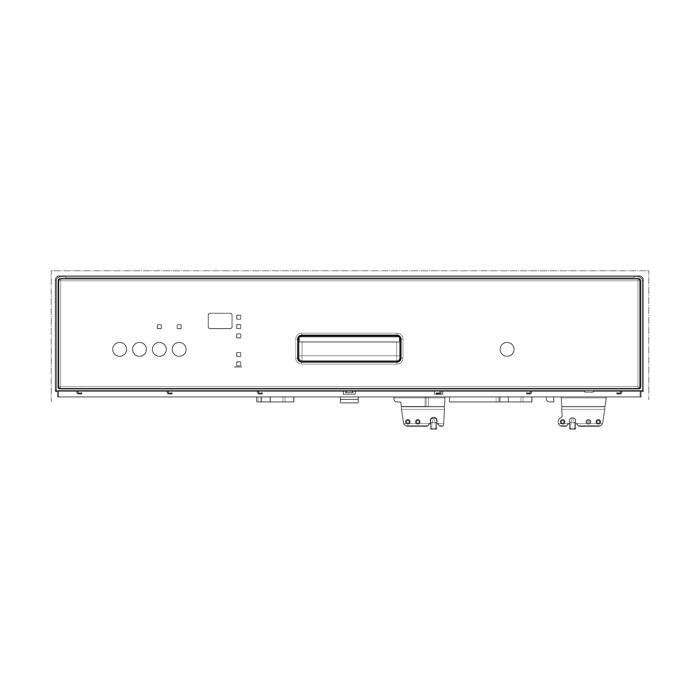 control panel,inox,Faure,590mm,FS