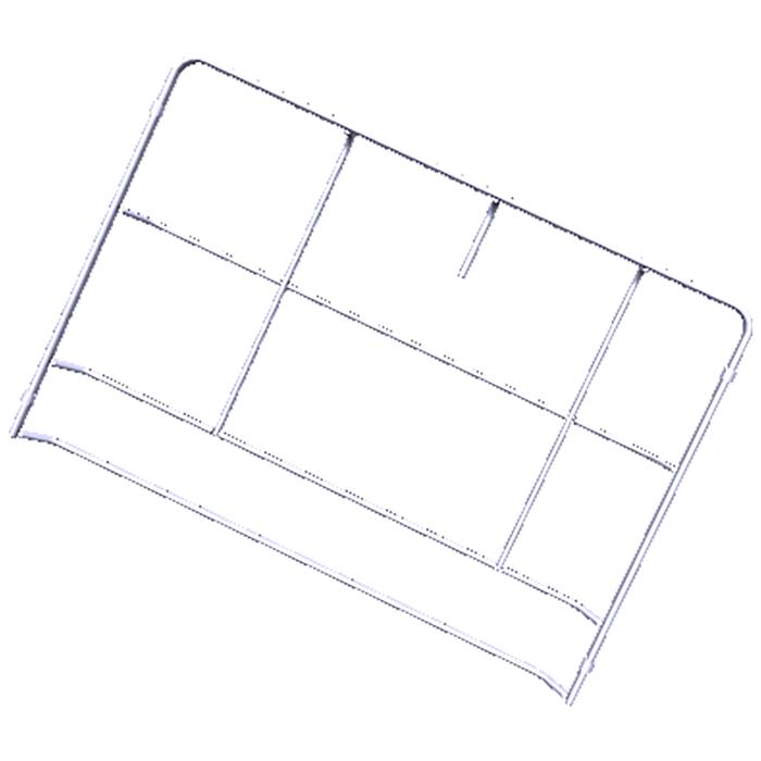 grid, pan support, left