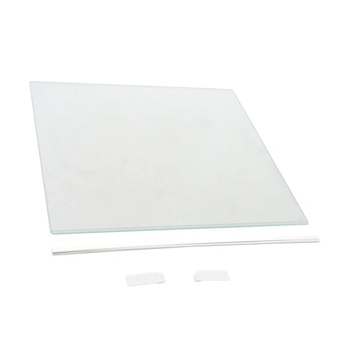 hylla glas-, sats, 405x385mm