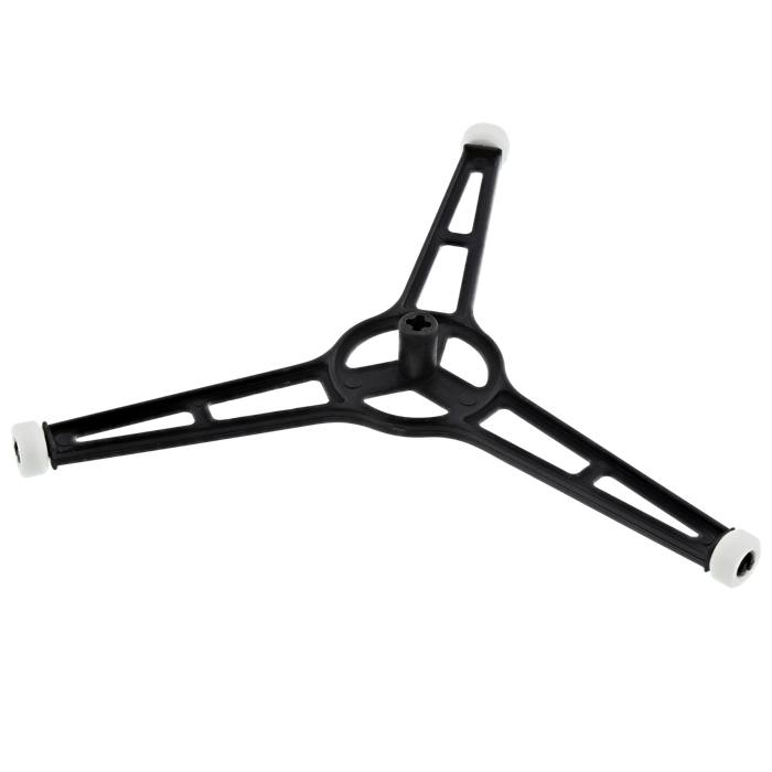 Cruceta giratoria para microondas