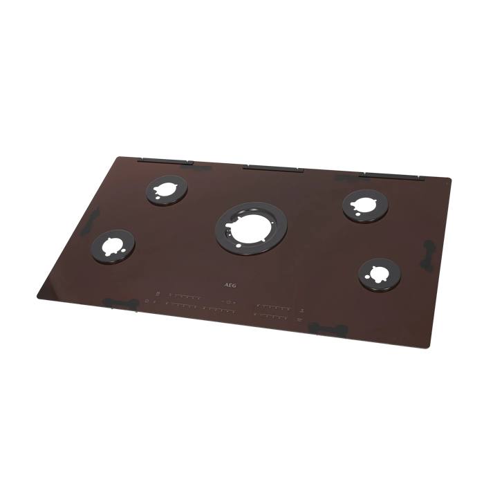 work top, black, AEG, 890x510mm