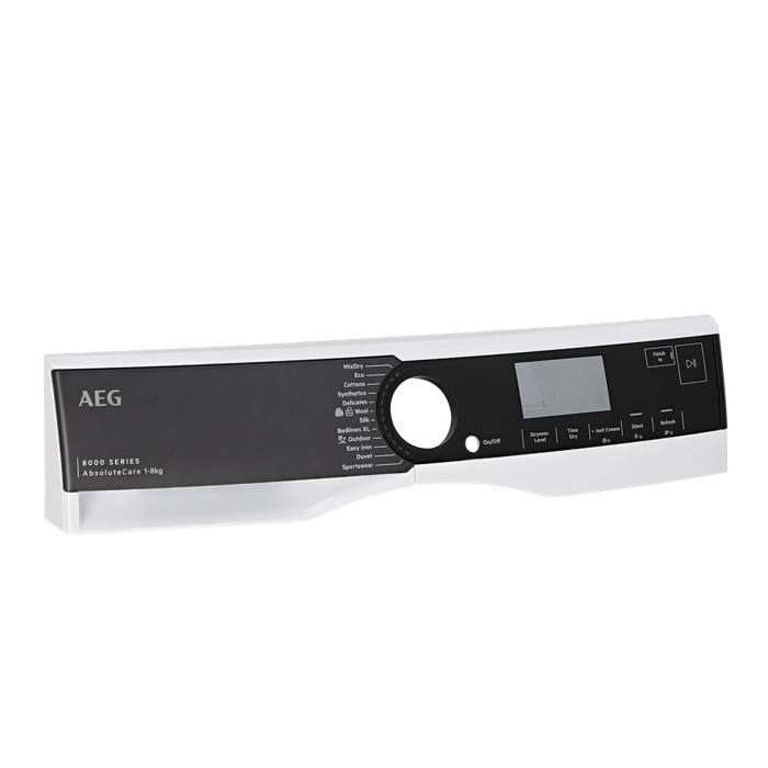 control panel, white, AEG, EN