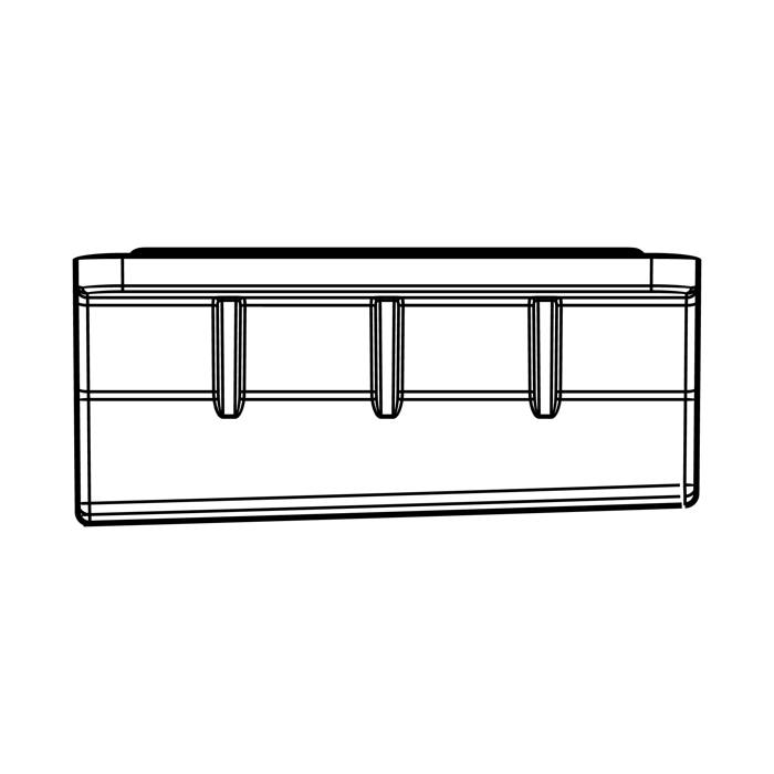 button,white,rectangular,ON/OFF