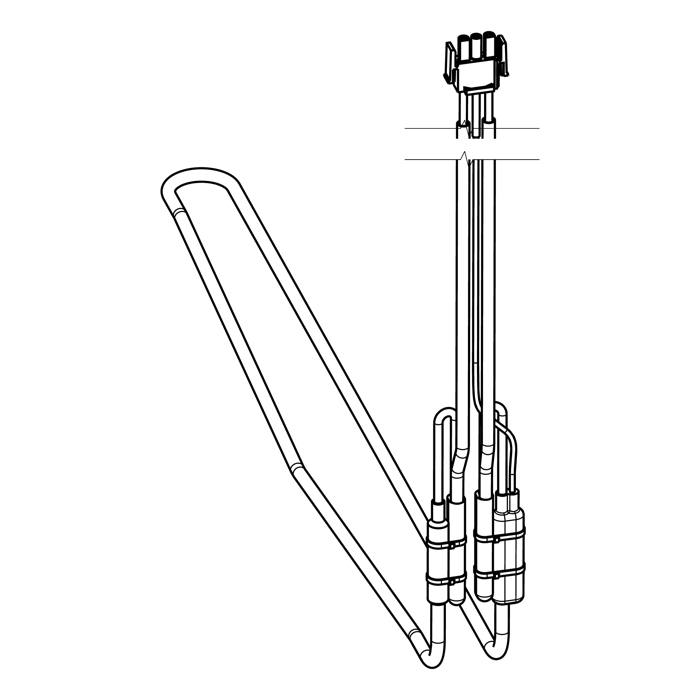 defrost heater, R600, 240V, BF70W