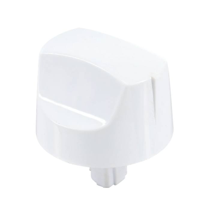 knob, gas oven, white