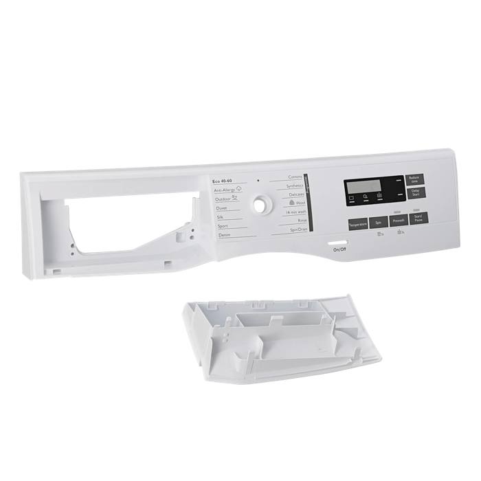 control panel, white, John Lewis, EN