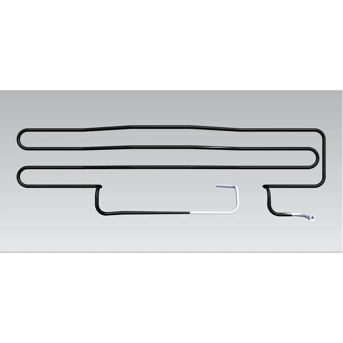 elemento riscaldante, bacinella evaporazione, tubo, L=2365mm