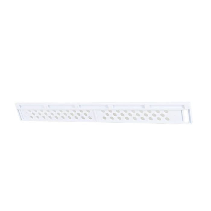 griglia di ventilazione, ripiano vetro, anteriore, 7801,477x55mm