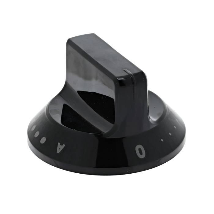 knob, energy regulator, black, A-0