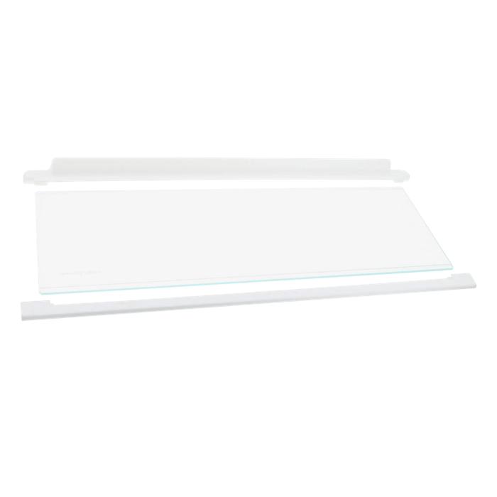 glazen plank, kompleet, neutraal, 477x152mm