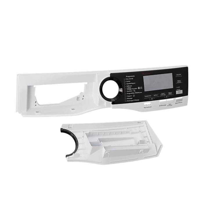 control panel, white
