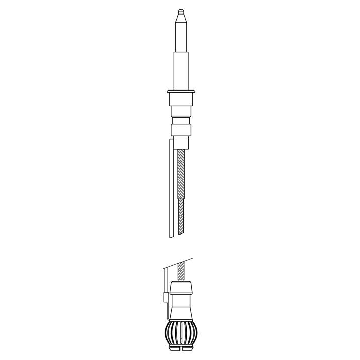 Thermocouple,brûleur triple co